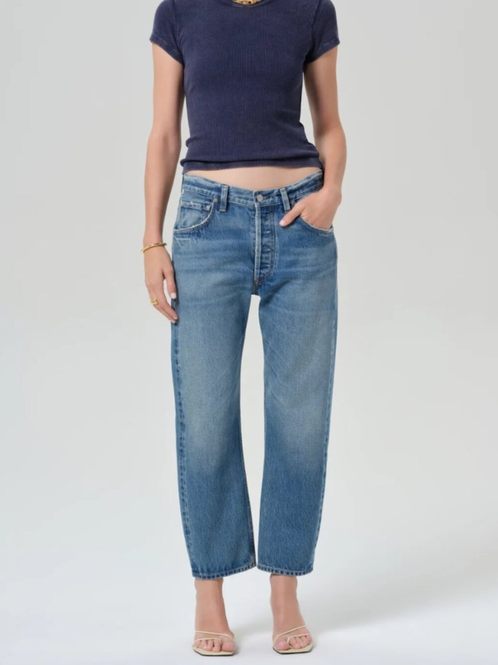 Citizens of Humanity Winslow Low Rise Boyfriend Jeans Size 30 EUC – Pacifica - Picture 2 of 10